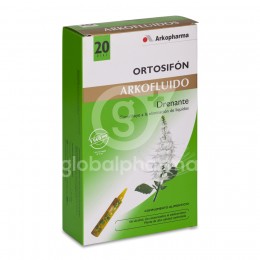Arkopharma Arkofluido Ortosif&oacute;n 15 ml, 20 Ampollas Bebibles