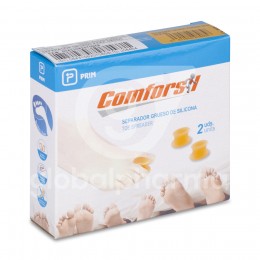 Comforsil Separador Grueso de Silicona Talla S, 2 Unidades