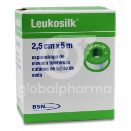 Esparadrapo Leukosilk, 5 x 2,5 cm