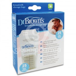 Dr. Brown's Bolsas Leche Materna Simplisse, 25 Unidades
