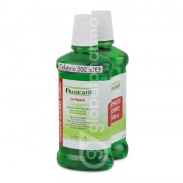 Duplo Fluocaril Bi-Fluore Colutorio Con Fl&uacute;or, 2 x 500 ml