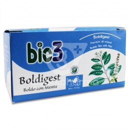 Bie3 Boldigest - Boldo con Menta 25 Bolsas