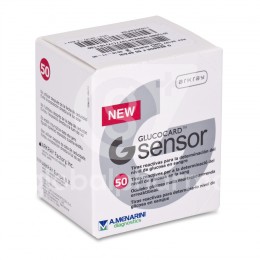 A. Menarini Tiras Reactivas Glucemia Glucocard G Sensor, 50 uds