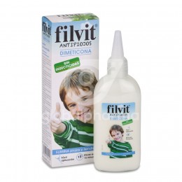 Filvit Antipiojos Dimeticona, 125 ml