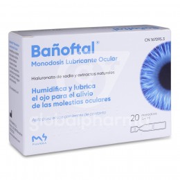 Bañoftal Gotas Oftálmicas, 20 Unidades