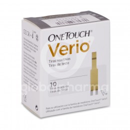 Onetouch Verio Tiras Reactivas de Glucemia, 10 Unidades