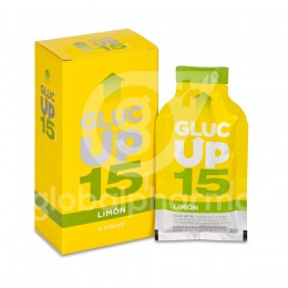 Gluc Up Limón 15g, 5 Sticks de 30 ml