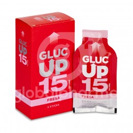 Gluco Up Fresa 15 g, 5 Sticks x 30 ml