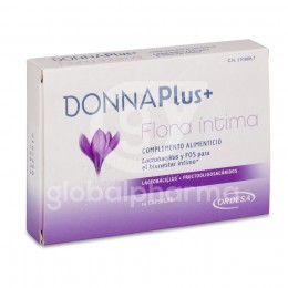 DonnaPlus+ Flora Íntima, 14 Cápsulas