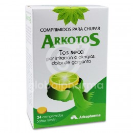 Arkopharma Arkotos Limón, 24 Comprimidos