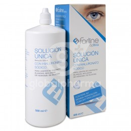 Farline Solución Única con Ácido Hialurónico, 500 ml