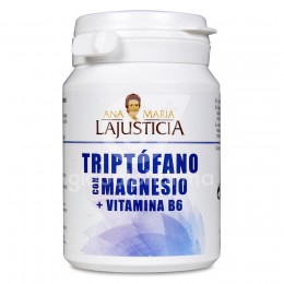 Ana Maria Lajusticia Triptófano con Magnesio + Vitamina B6, 60 Comprimidos