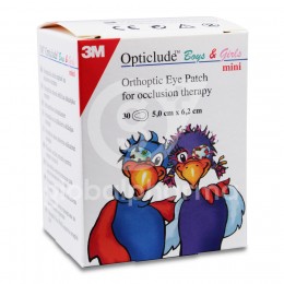 3M Opticlude Dibujos Talla Pequeña, 30 Parches
