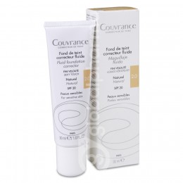 Avène Couvrance Maquillaje Fluido - Color natural, 30 ml