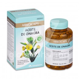 Arkopharma Arkocápsulas Aceite de Onagra, 200 Cápsulas