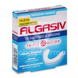 Algasiv Almohadillas Adhesivas Inferiores, 18 uds