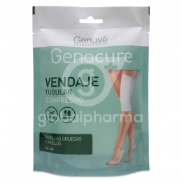 Genocure Vendaje Tubular Compresivo Rodillas Gruesas y Muslos Ref.50
