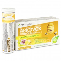 Arkopharma Arkovox Própolis + Vitamina C, 24 Comprimidos