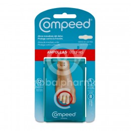 Compeed Ampollas Dedos de los Pies, 8 Apósitos