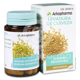 Arkopharma Arkocápsulas Levadura de Cerveza, 48 Cápsulas