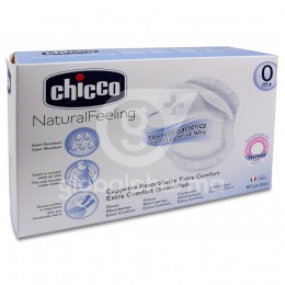 Chicco Discos Absorbentes Antibacterias,  60 Unidades