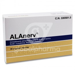 ALAnerv 920 mg, 30 Cápsulas
