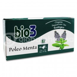 Bio3 Poleo Menta, 25 Bolsas