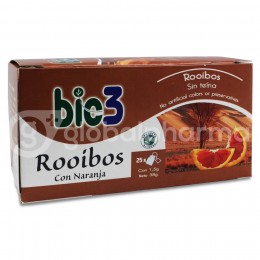 Bie3 Rooibos Con Naranja, 25 Bolsas