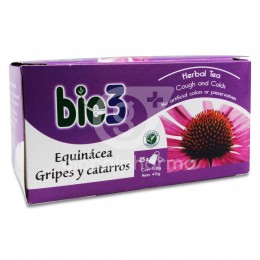 Bie3 Equinacea Gripes y Catarros, 25 Bolsas