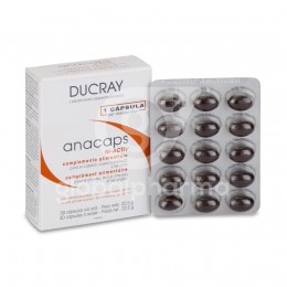 Ducray Anacaps Tri-Activ, 30 Cápsulas