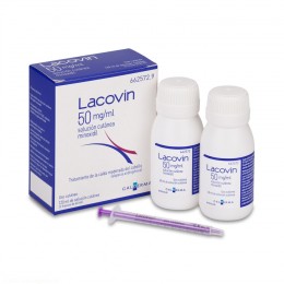 LACOVIN 50 mg/ml SOLUCIÓN CUTÁNEA , 2 frascos de 60 ml
