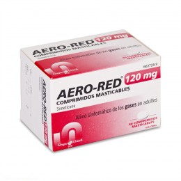 AERO-RED 120 mg COMPRIMIDOS MASTICABLES, 40 comprimidos