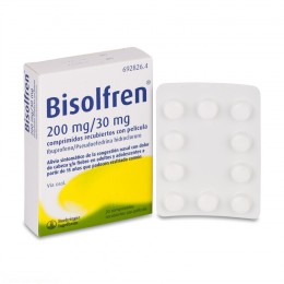 BISOLFREN 200 MG /30 MG COMPRIMIDOS RECUBIERTOS CON PELÍCULA 20 comprimidos
