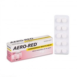 AERO RED 40 mg COMPRIMIDOS MASTICABLES , 30 comprimidos