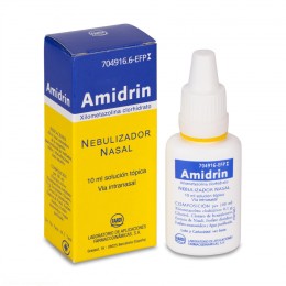 AMIDRIN 1 mg/ml SOLUCION PARA PULVERIZACION NASAL , 1 frasco de 15 ml