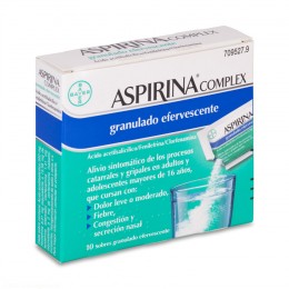 ASPIRINA COMPLEX GRANULADO EFERVESCENTE, 10 sobres