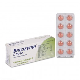 BECOZYME C FORTE COMPRIMIDOS RECUBIERTOS , 30 comprimidos