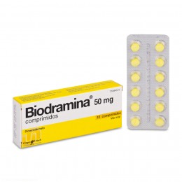 BIODRAMINA 50 mg COMPRIMIDOS , 12 comprimidos