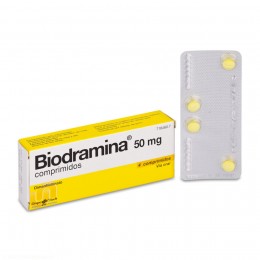 BIODRAMINA 50 mg COMPRIMIDOS , 4 comprimidos