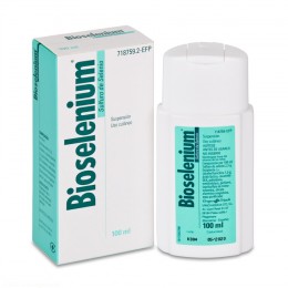 BIOSELENIUM25 mg/ml SUSPENSION CUTANEA , 1 frasco de 100 ml