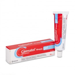 CALMATEL 18 mg/g GEL , 1 tubo de 60 g