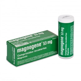 MAGNOGENE 53 mg COMPRIMIDOS RECUBIERTOS, 45 comprimidos