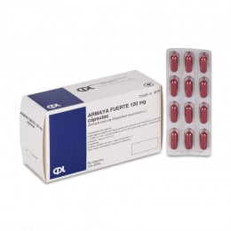 ARMAYA FUERTE 120 mg CAPSULAS DURAS. , 96 cápsulas