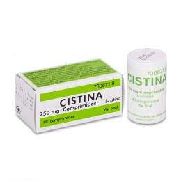 Cistina 250 mg comprimidos, 40 comprimidos