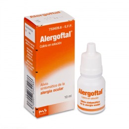 ALERGOFTAL SOLUCION OFTALMICA , 1 frasco de 10 ml