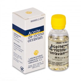 ACEITE RICINO ORRAVAN 1mg/ml LIQUIDO ORAL , 1 frasco de 25 g