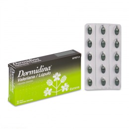 DORMIDINA VALERIANA/LUPULO CAPSULAS BLANDAS , 30 cápsulas