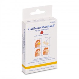 CALLÍVORO MARTHAND APÓSITO IMPREGNADO , 1 apósito de 7 x 4 cm