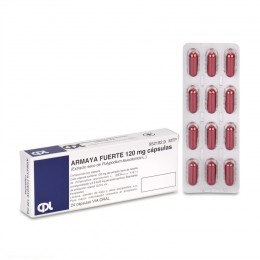 ARMAYA FUERTE 120 mg CAPSULAS DURAS. , 24 cápsulas