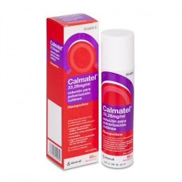 CALMATEL 33,28 mg/ml SOLUCIÓN PARA PULVERIZACIÓN CUTÁNEA , 1 envase pulverizador de 60 ml